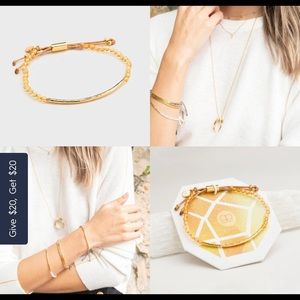 Gorjana power gemstone bracelet for abundance